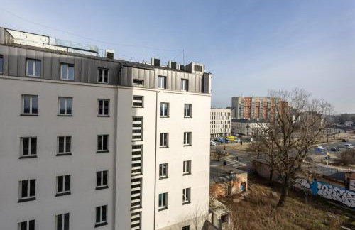 Praga Studio with Air-Con - 140m Metro, near PGE Narodowy Stadium - by Rentujemy - Foto 24