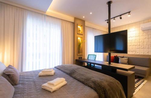 Luxuoso Apto Em Frente Ao Shopping Curitiba - Piscina, Academia e Sauna - Foto 28