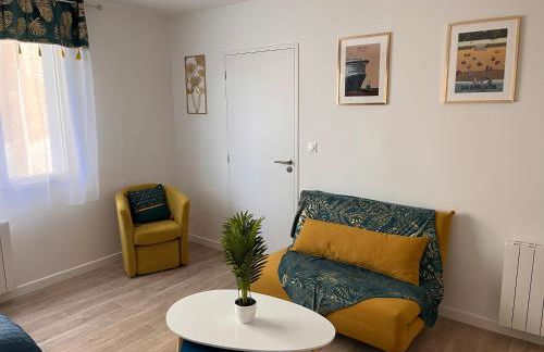 Studio cosy avec terrasse, proche Chantiers et Airbus - Foto 3