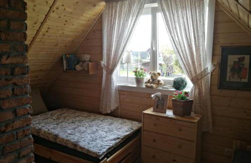 Drewniany domek nad Miedwiem - Foto 22