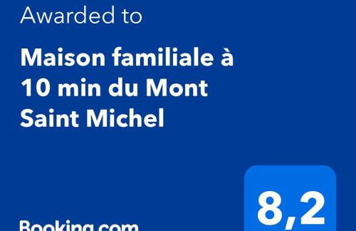 Maison familiale à 10 min du Mont Saint Michel - Foto 13