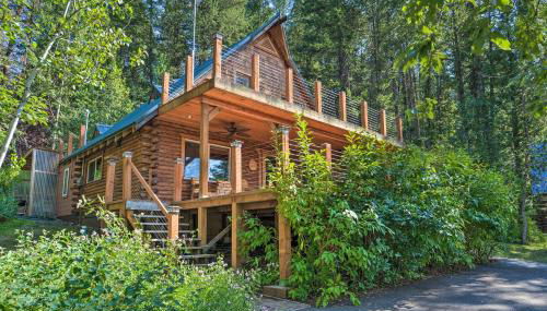 Alpine Adventures Cozy Log Cabin with Deck and Views! - Foto 2