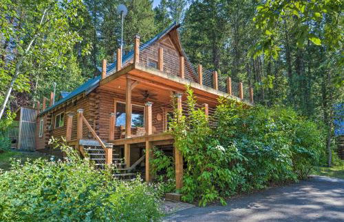 Alpine Adventures Cozy Log Cabin with Deck and Views! - Foto 2