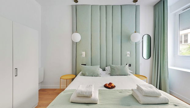 Charming Apartment in Marais With 1 Room - Foto 2, Habitación