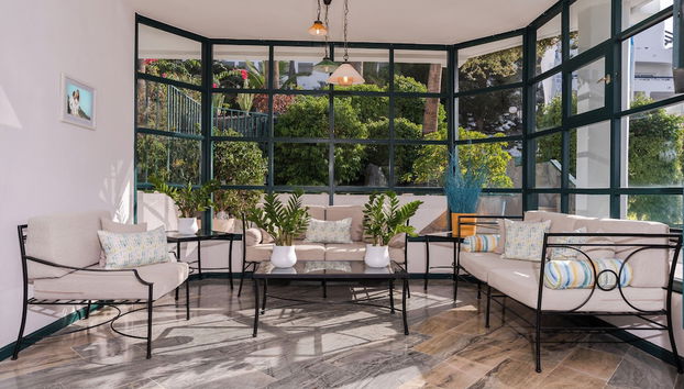 Zona de estar del vestíbulo