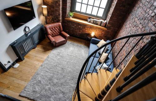 Liverpool Warehouse Flat - Sleeps 5, WiFi, Free On-Site Parking - Foto 32