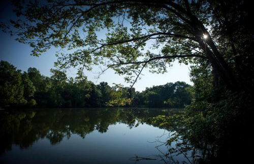 Cozy Rustic Cabin with Hot-Tub Ideal for a Couples Retreat in Illinois - Foto 21