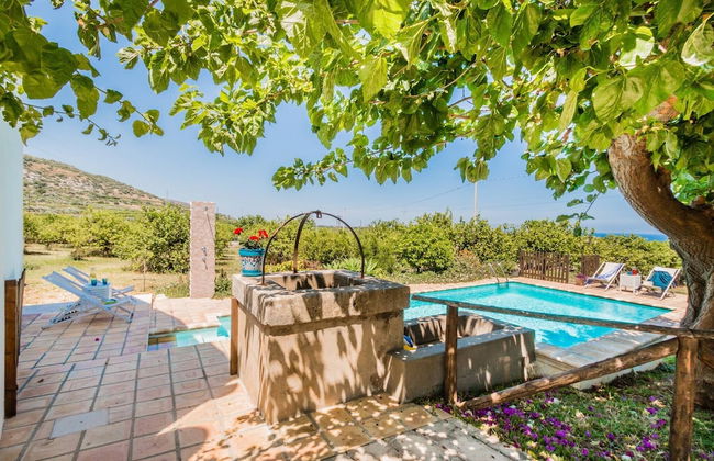 Authentic Sicilian Charm With Pool, Sea View, Parking & Wifi - Foto 43