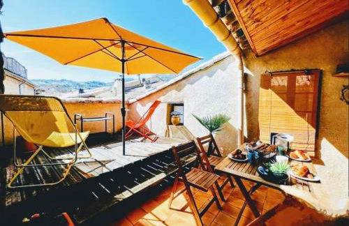 La Terrasse d'Oléa, au coeur du village - Foto 1