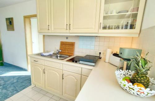 Seeblickapartment für bis zu 12, Nürnberg & Schwabach in 30-35 Minuten zu erreichen, Sauna, Arbeitsplatz, Dachterrasse & Grill - Foto 19