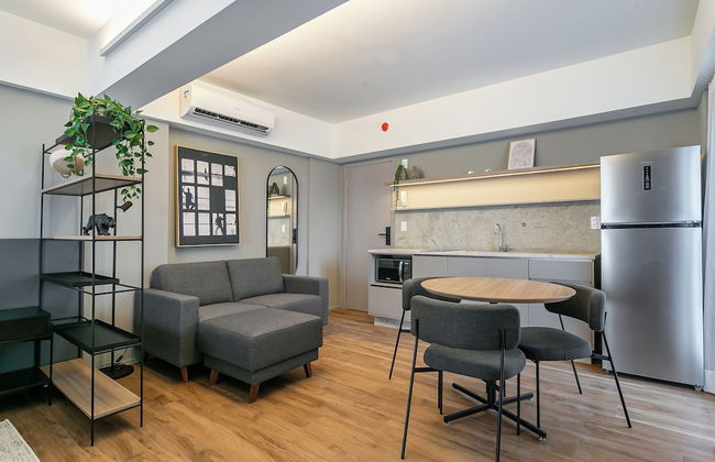 Studios Rio Branco by Viva - Prédio moderno, aptos com cama king-size no centro de Floripa - Photo 20