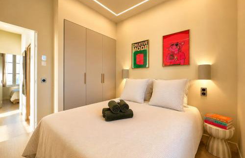 MONACO - MENTON - SEA VIEW - FULL CLIM - 2 BEDROOMS - PREMIUM LOCATION - LUXURY RENOVATED - PARKING - BALCONY - BEAcH and SUN - Photo 4