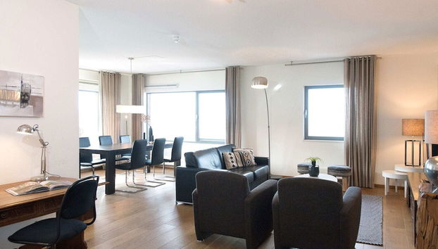Luxury Apartment in Scheveningen Harbor - Foto 4, Sala de estar