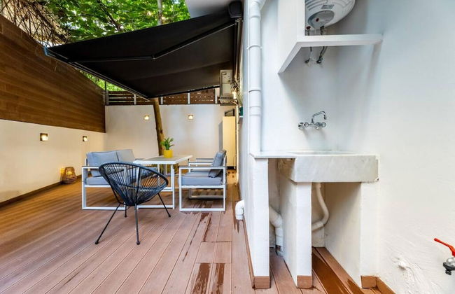 Backyard Modern House Nea Smyrni - Foto 23