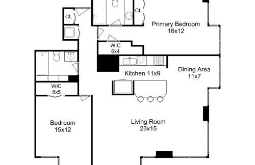 2bd River North Condo with Million Dollar Views! condo - Photo 24