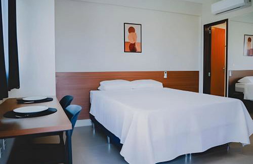 Loft completo e climatizado a 2 minutos do centro - Foto 7