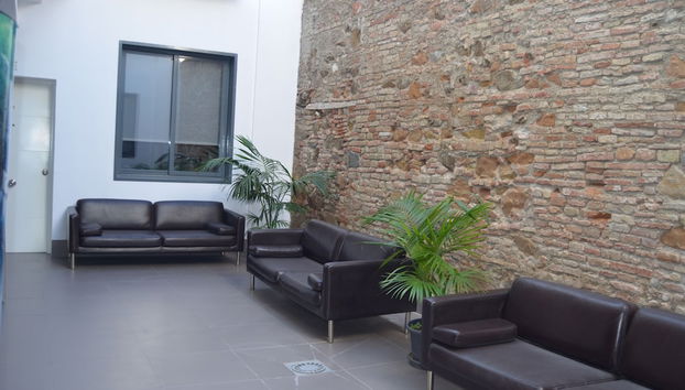 Zona de estar del vestíbulo