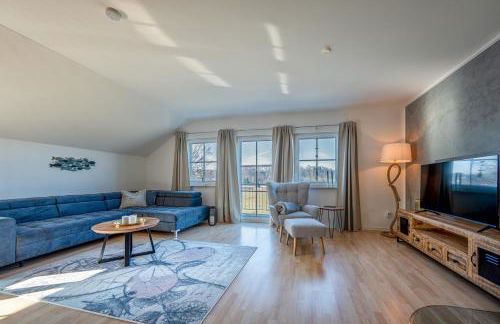 Lüftenblick - 2 Ferienwohnungen am Starnberger See, mit Terrasse oder Balkon, Weitblick, Sauna, Kamin, E-Ladestation - Foto 1