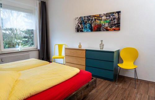 Art City-Studios Kassel 6 und 9 mit 2 Schlafzimmern, groß, modern, citynah, kostenfreie Parkplätze, Süd-Balkons, ruhig, Herkulesblick, voll ausgestattet - Foto 4