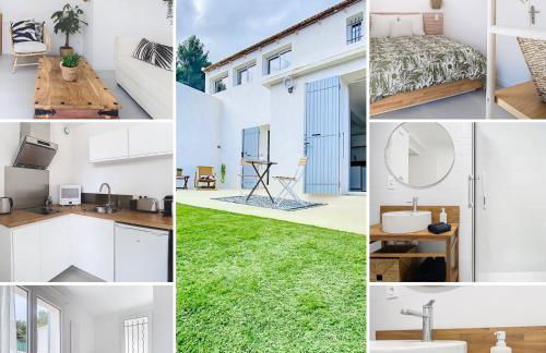 Le Romarin Bas de villa T2 avec jardin et parking au pied de la Forêt - Foto 1