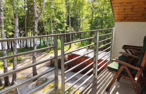 Mazursko - komfortowe apartamenty nad jeziorem, sauna, kominki na parterze - Foto 33