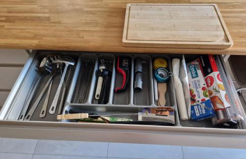 Villa Poppies Holiday Charme et Luxe 14 Pers SPA Privé Jardin Clos 300 m Plage du Débarquement à Pied Mer Familles Groupes EVG Baby-foot Ouistreham - Photo 22