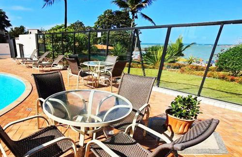 Lindo apartamento frente mar Peracanga - Foto 49