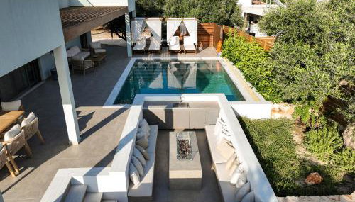 Villa Mourelo luxury villa in chania with private pool jacuzzi - Foto 5