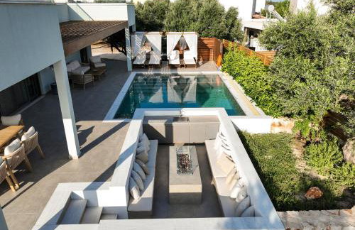 Villa Mourelo luxury villa in chania with private pool jacuzzi - Foto 5