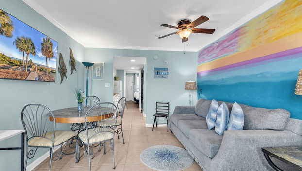 Bluewater Resort 1205 - Foto 5, Servicio de comidas en la habitación