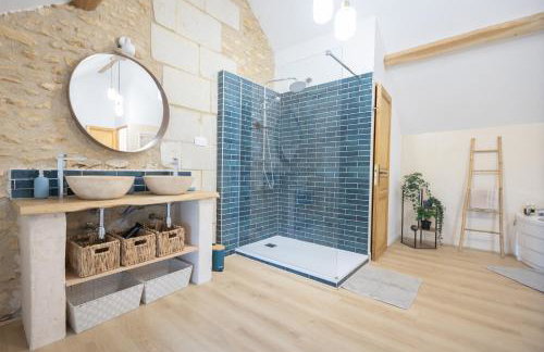 CENTER PARCS à 5min - Idéal Familles & Groupes - 3 parkings - Piscine - Jardin clos - Au calme - Châteaux de la Loire - Foto 47