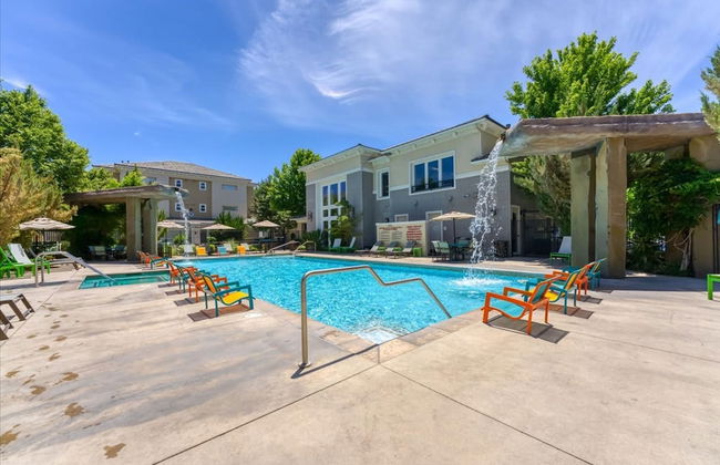 New Elegant 1BR Retreat Heated Pool Gym Sauna - Photo 18