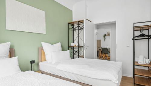 FABYLOUS Homes City Apartment I Gruppen I Waschtrockner I Balkon I belebte Lage - Foto 5, towels, wardrobe