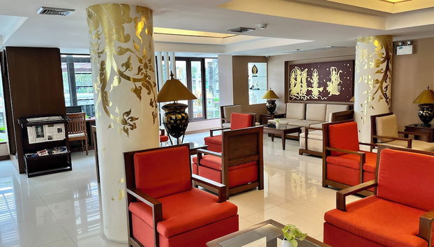 Sala de estar do lobby