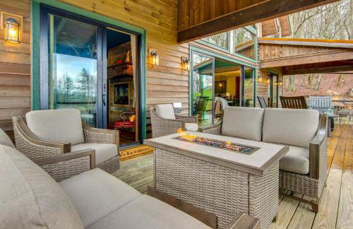 Sip on Deck and Enjoy Views! Mtn Lodge in Glenville - Foto 28