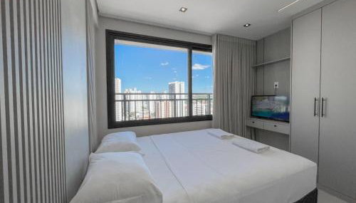 Flat Espaçoso com Uma Bela Vista e 2 Quartos - Foto 2