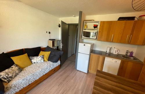 logement chaleureux 1 chamb pied des pistes - Foto 9