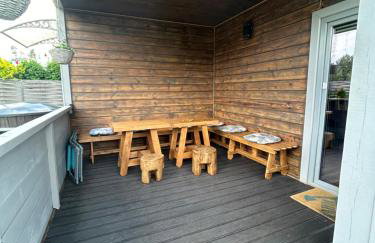 Mazury Dom Oluś nad jeziorem Sasek Wielki z gorącą balia z funkcją jakuzzi - Foto 30