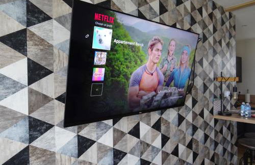 Perle d'Opale T2 FACE MER BALNÉO-SPA PARKING PRIVÉ WIFI NETFLIX HÔTEL&LOGDE 4 PERS - Foto 15