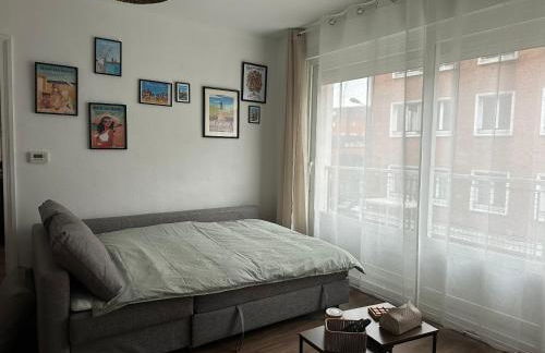 Appartement cosy en centre ville de Dunkerque avec balcon & parking avec portail privé - place non nominative - Foto 7