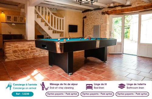 Villa 'Le Roc' pour 10, jardin et piscine - Foto 3