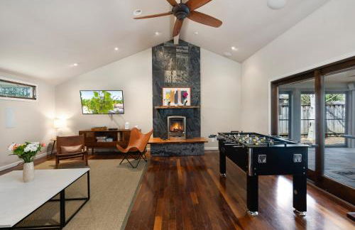 Luxury Wine Country Cigar Lounge King Suite BBQ - Foto 12