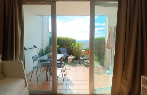 T1 Bis avec piscine vue golf et montagnes - Foto 10