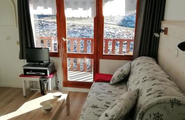 La Plagne Les Coches studio divisible ensoleillé - Foto 7