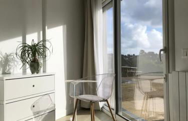 Duplex 6 pers piscine et vue mer - Foto 21