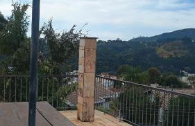 Casa com piscina para até 6 pessoas com duas camas de casal e sofá-cama casal - Foto 13