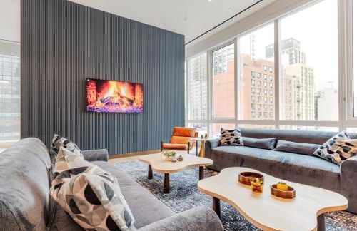 Blueground LIC gym wd nr MoMA PS1 NYC-1796 - Foto 33