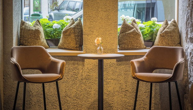 Zona de estar del vestíbulo