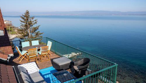 La Villa du Lac - Appartements de vacances - Les pieds dans l'eau - Foto 4