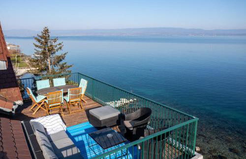 La Villa du Lac - Appartements de vacances - Les pieds dans l'eau - Foto 4